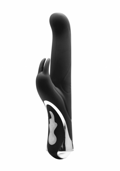 FADEY rechargeable rabbit vibrator - Black - Rabbit Dildo