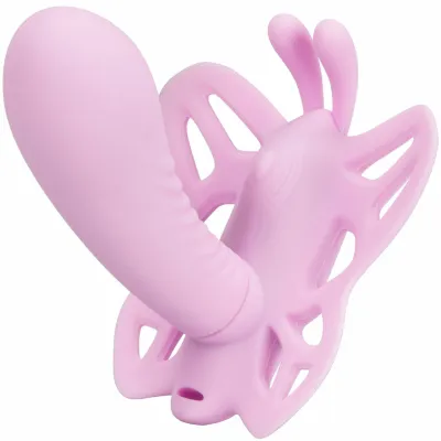 Venus Butterfly Silicone Remote Venus G Dual Stimulation Vibrator By CalExotics