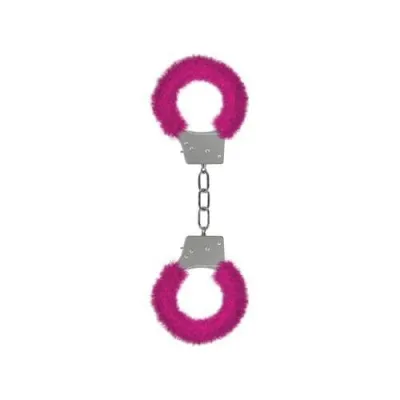 Beginner s Furry Handcuffs Pink