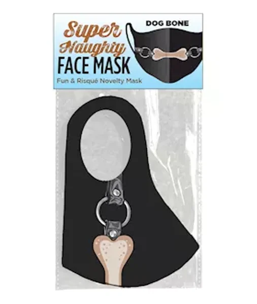 Super Naughty Dog Bone Ball Gag Face Mask — image 4 of 4