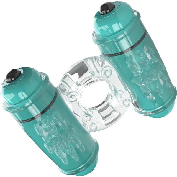 4B Double Wammy Vibrating Ring