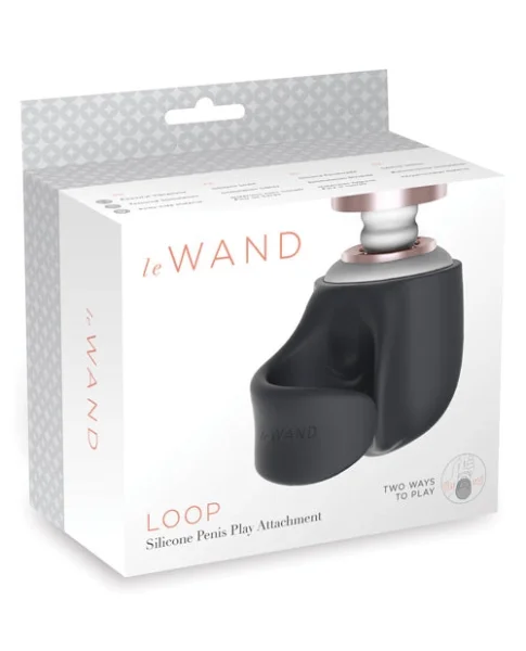 Le Wand Loop Penis Play Silicone Attachment Smoke
