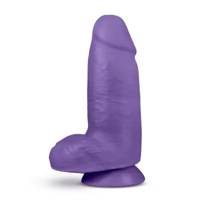 Au Naturel Bold Chub Dildo 10 In Purple