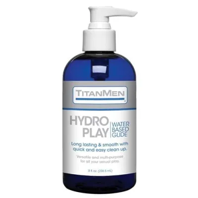 Titanmen Hydro Play Water Based Glide Bulk 8 Fl Oz