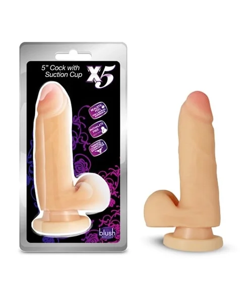 Blush - X5 Plus - Cock with Suction Cup