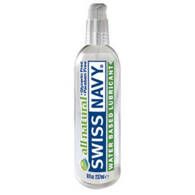 Swiss Navy All Natural Lubricant 8oz 237ml 8fl oz 237ml