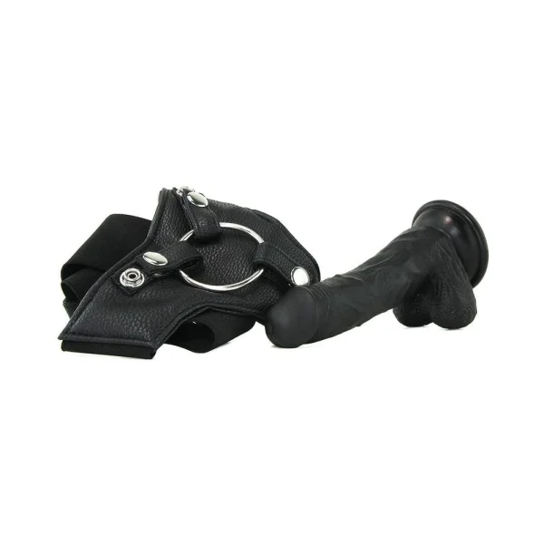 Ouch! Realistic - 7 Inch - Strap-on - Black — image 6 of 9