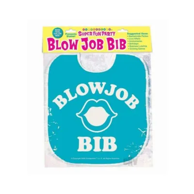 Games Novelty Blow Job Bib Teal