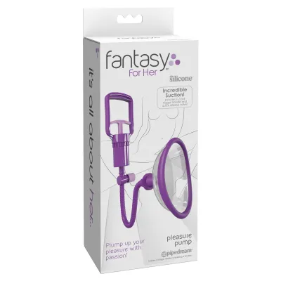 Fantasy for Her Manual Pleasure Pump Purple