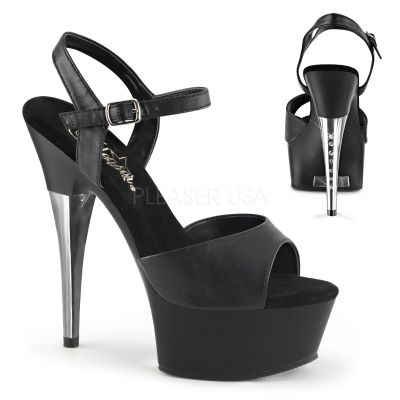 6 inch Ankle Strap PF Sandal W RS On Heel