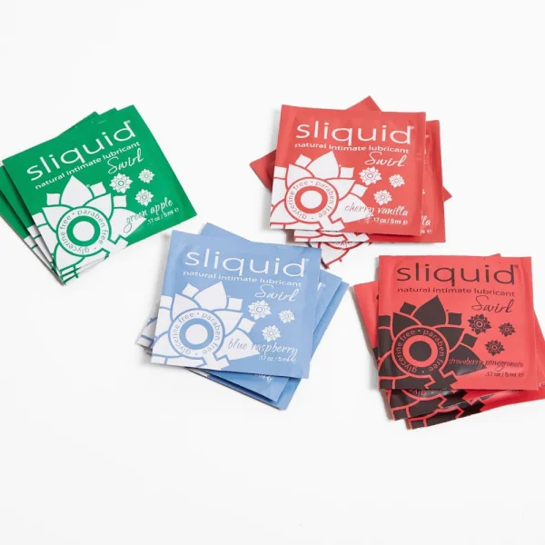 Sliquid Lip Lickers Lube Cube | .17oz 12-Pack