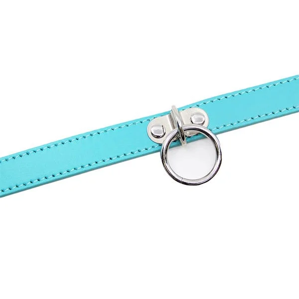 Love In Leather Faux-Leather Adjustable Collar