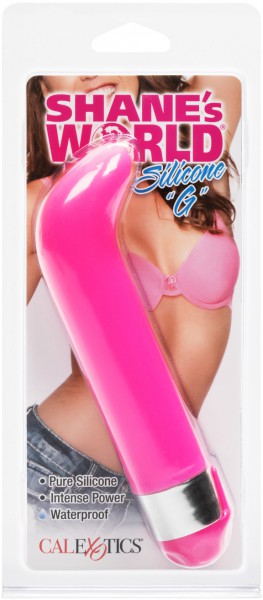 Silicone g-spot vibrator