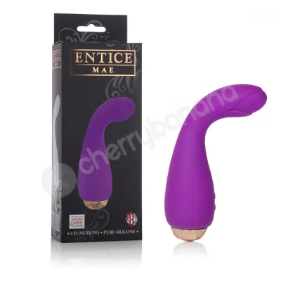 Entice Mae Curved Raspberry Vibrator