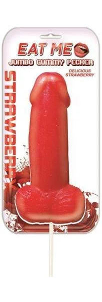 Eat Me Jumbo Gummy Pecker - Edible Dildos