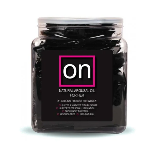 On Natural Arousal Oil Ampule Packet Bowl Of 75