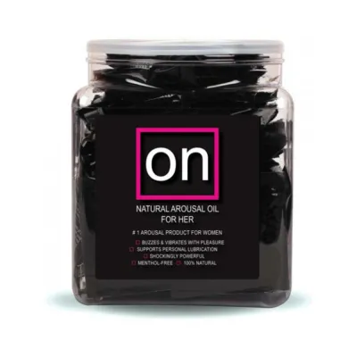 On Natural Arousal Oil Ampule Packet Bowl Of 75