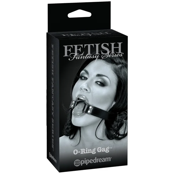 Fetish Fantasy Limited Edition O-Ring Gag - Black — image 10 of 10