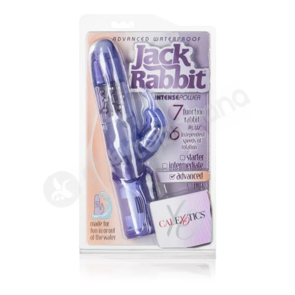Purple Advanced Waterproof Jack Rabbit Vibrator