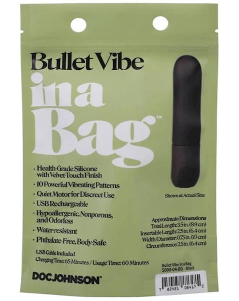 Bullet Vibe in a Bag - Black