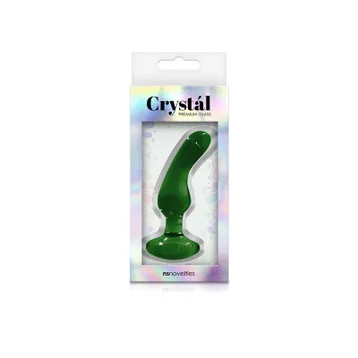 Crystal Glass Plug Green