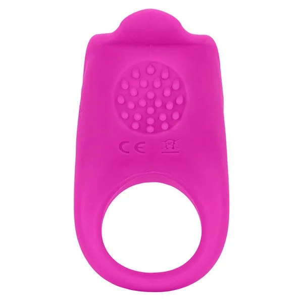 CalExotics Silicone Teasing Enhancer Vibrating Cock Ring