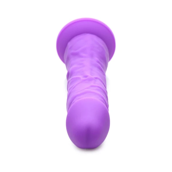 Lollicock Silicone Dildo Without Balls 7 In. Grape — image 4 of 5