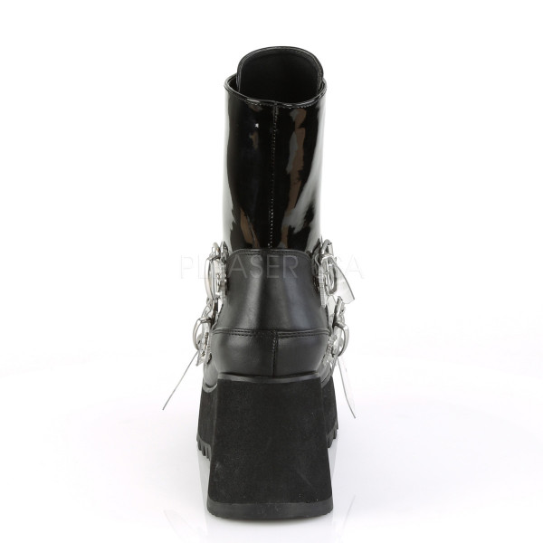 3 1/2 inches PF Mid-Calf Boot w/ 3 Buckle Straps, Front Zip — image 8 of 8
