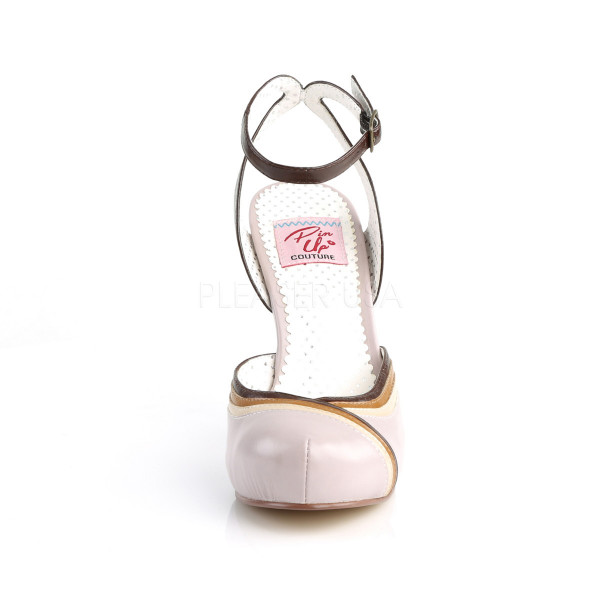 4 1/2 inches Heel, 3/4 inches Hidden P/F Ankle Strap Sandal — image 2 of 8