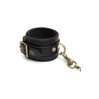 Bound to You Ankle Cuffs Black BDSM Restraints