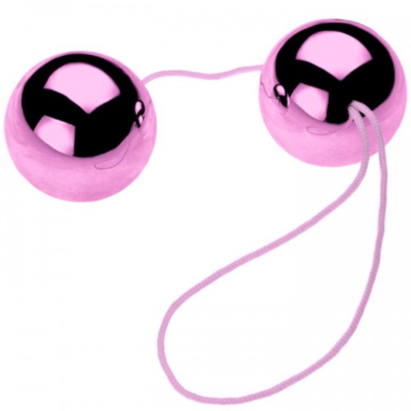 Super Orgasm Pink Jiggle Balls - 52.5g