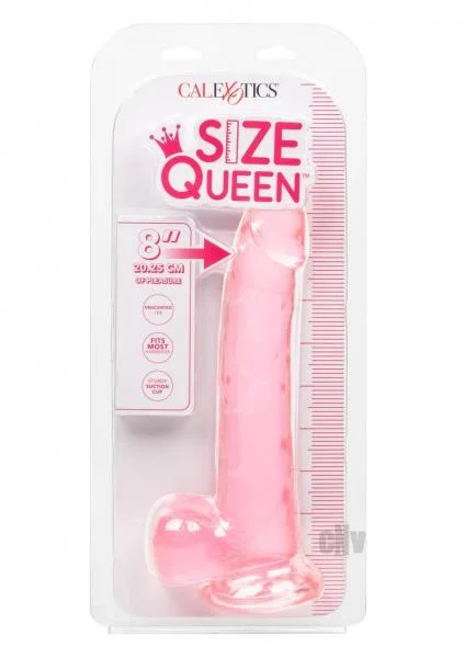 Size Queen 8in Pink — image 2 of 2