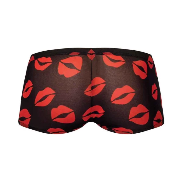 Male Power Kiss Me Mini Short Sheer Lips Xl — image 10 of 12