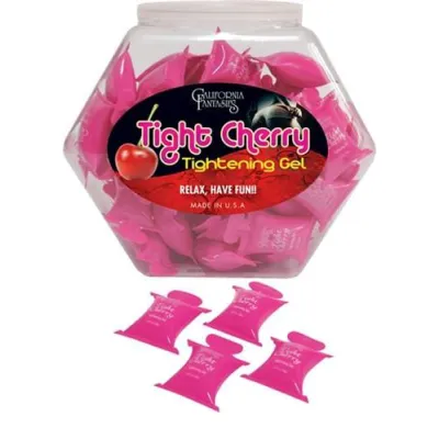 Tight Cherry Tightening Gel 72 Piece Fishbowl 10ml Pillows