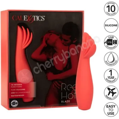 Red Hot Blaze Triple Flickering Teasers Vibrator