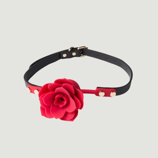 Secret Kisses Rosegasm Bloom Silicone Gag