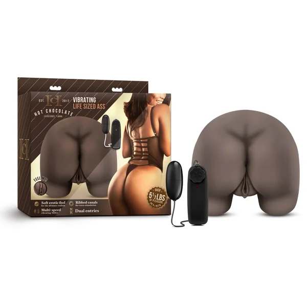 Hot Chocolate - Luscius Tiana - Vibrating  Life-Sized Ass — image 6 of 6