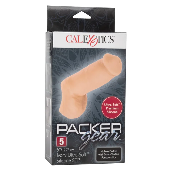 Packer Gear 5"-12.75 Cm Ultra-Soft Silicone Stp - Ivory — image 13 of 16