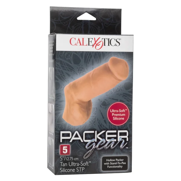 Packer Gear 5"-12.75 Cm Ultra-Soft Silicone Stp - Tan — image 12 of 15
