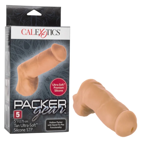 Packer Gear 5"-12.75 Cm Ultra-Soft Silicone Stp - Tan — image 10 of 15