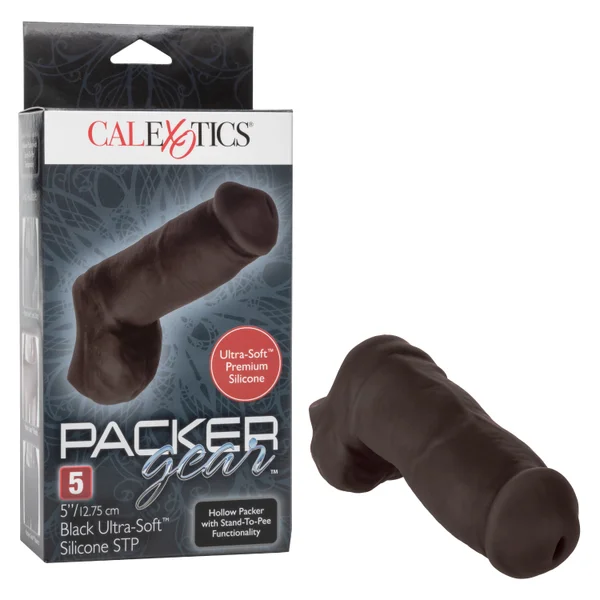 Packer Gear 5"-12.75 Cm Ultra-Soft Silicone Stp - Black — image 9 of 13