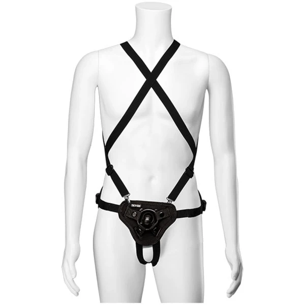 Vac-u-lock Suspender Harness With Plug Black
