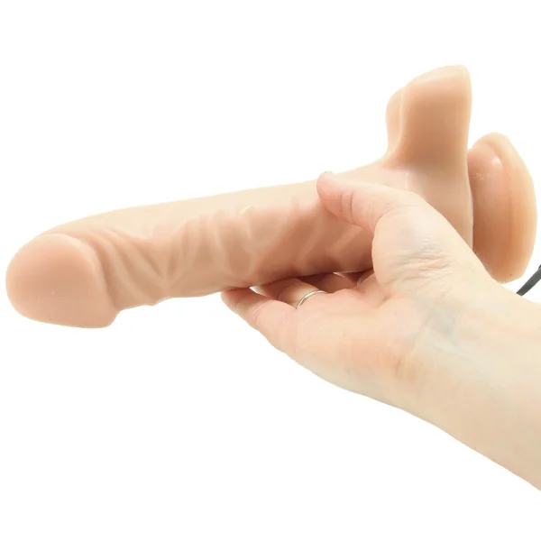 Dr. Skin - Dr. James - 9 Inch Vibrating Cock With  Suction Cup - Vanilla