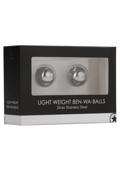 Light Weight Ben-wa-balls - Silver
