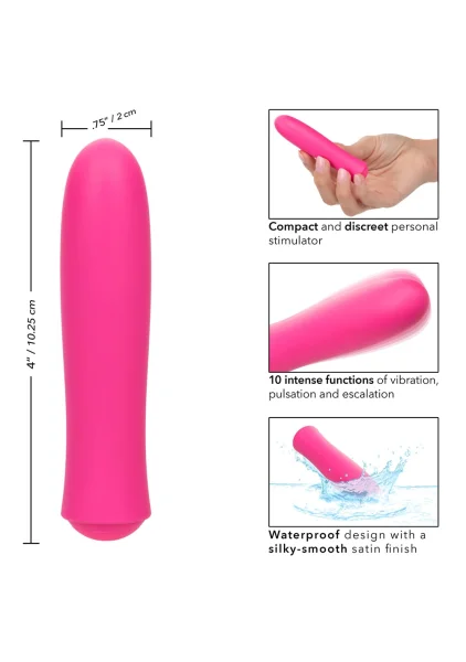 Kyst T.C.B. Taking Care of Business Powerful Waterproof Rechargeable Bullet Vibrator By CalExotics - Purple
