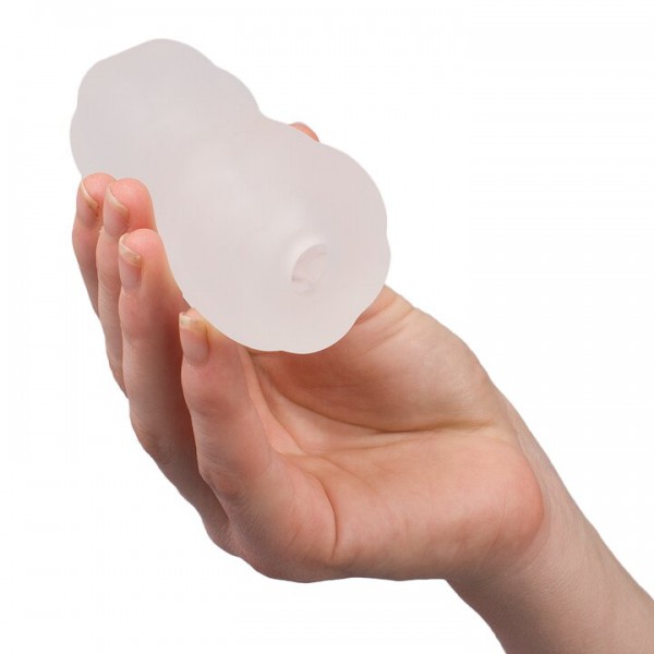 Bondara Master Stroke Clear Masturbator - 3.5 Inch — image 4 of 4