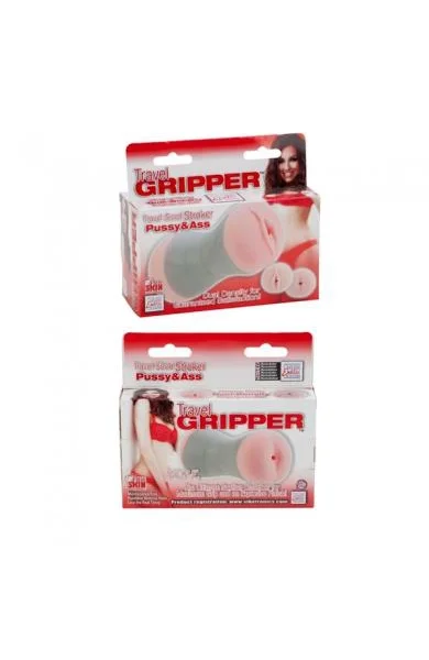 Travel gripper pussy and ass