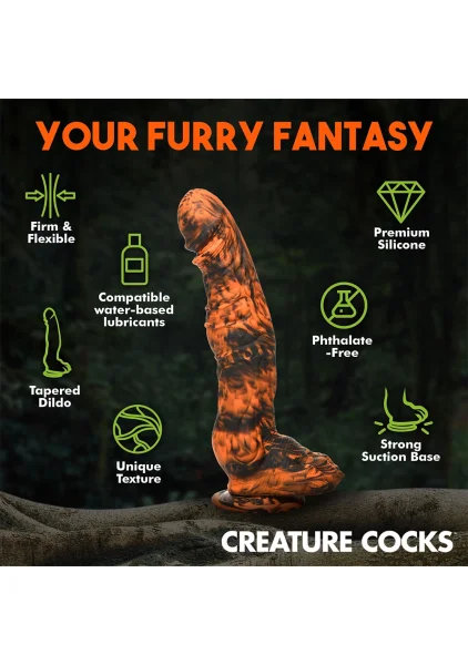 Creature Cocks - Sabretooth Silicone Dildo