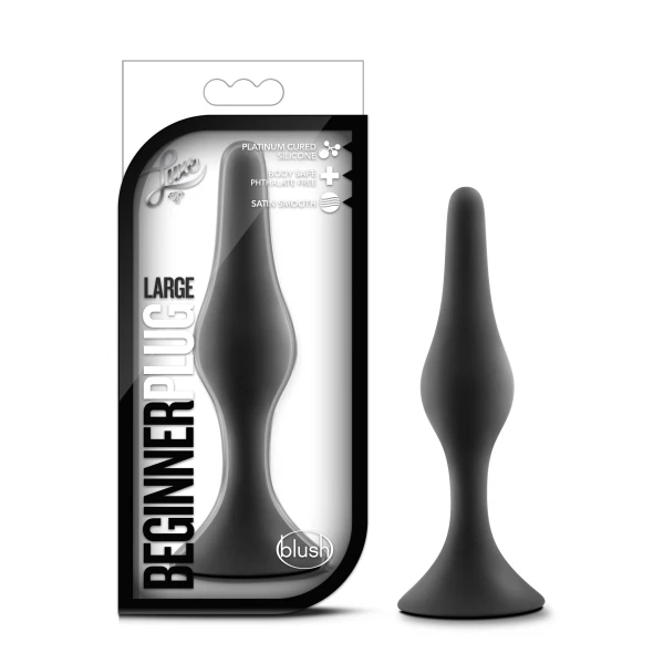 Luxe Beginner Plug Large Black