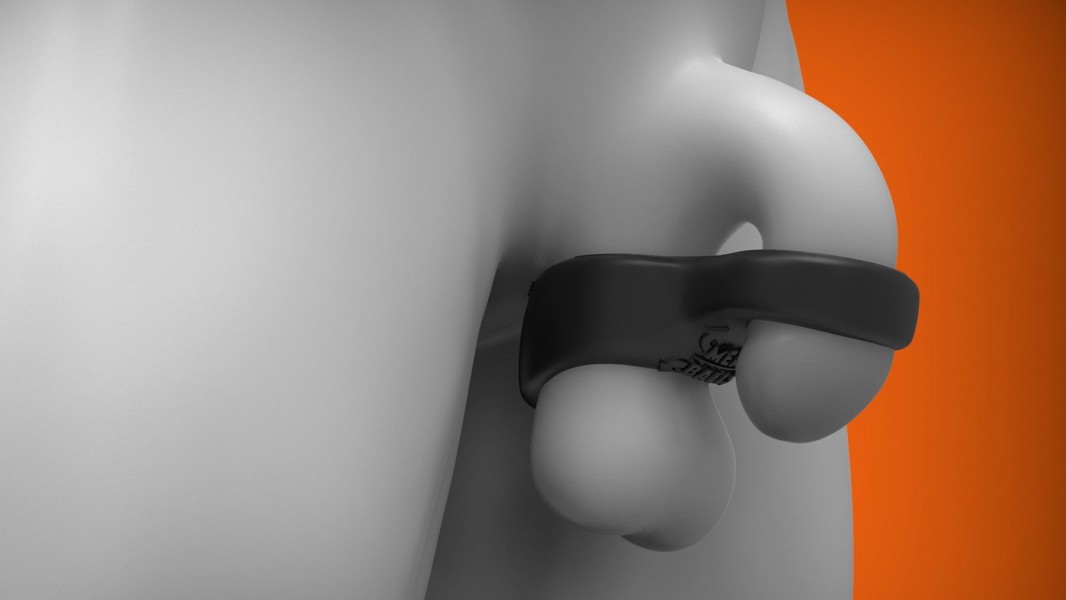Oxballs Meat Balls Soft Cock Cage + Ball Stretcher
